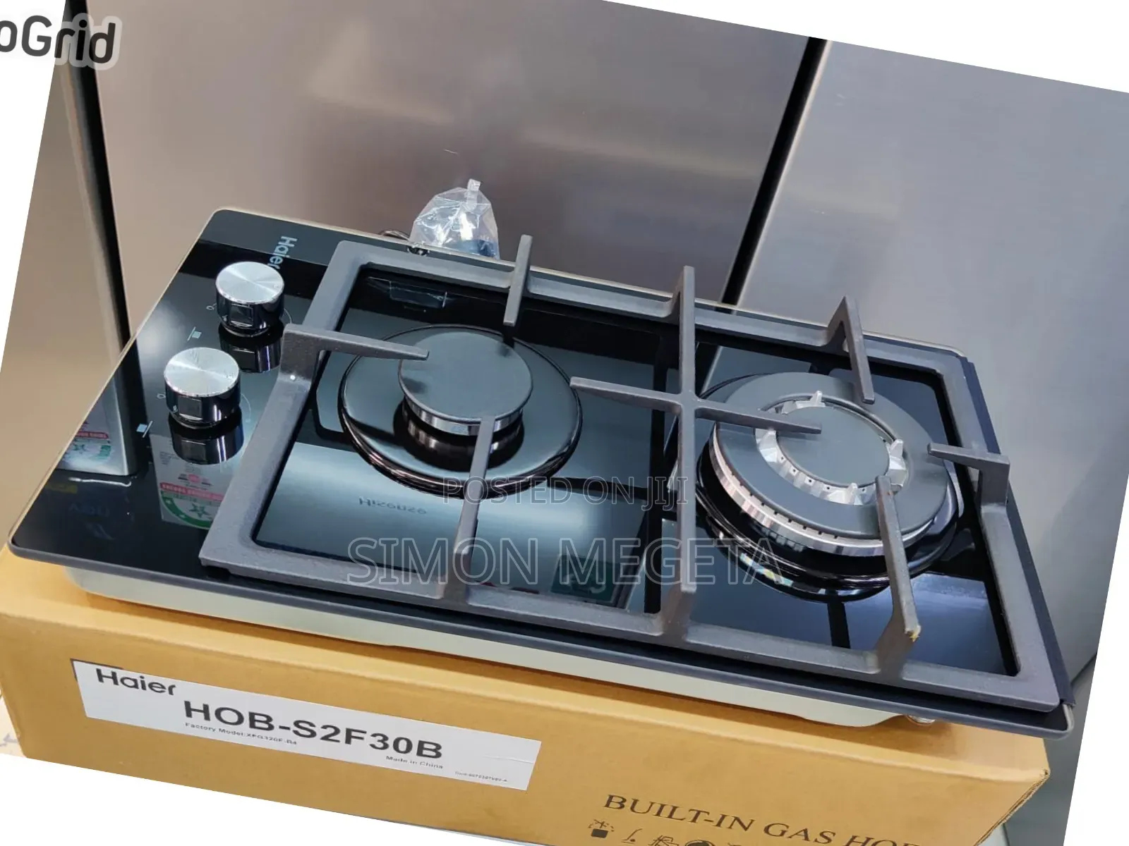 New Haier Built-in Cooker 2 Burner Hob S2f30bt Available