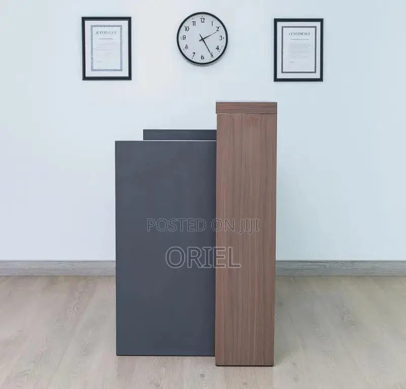 Office Reception Desk: Compact 1600mm Reception Front Office Desk