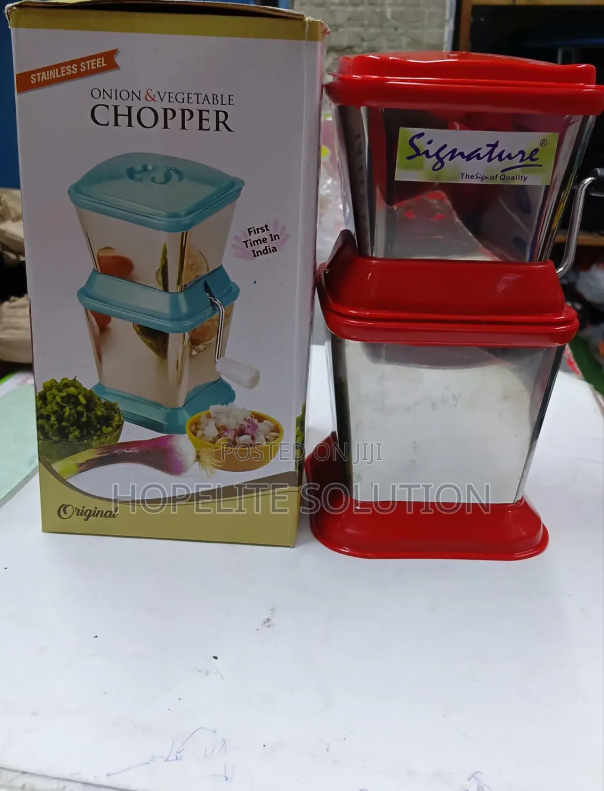 Onion Cutter and Vegetable