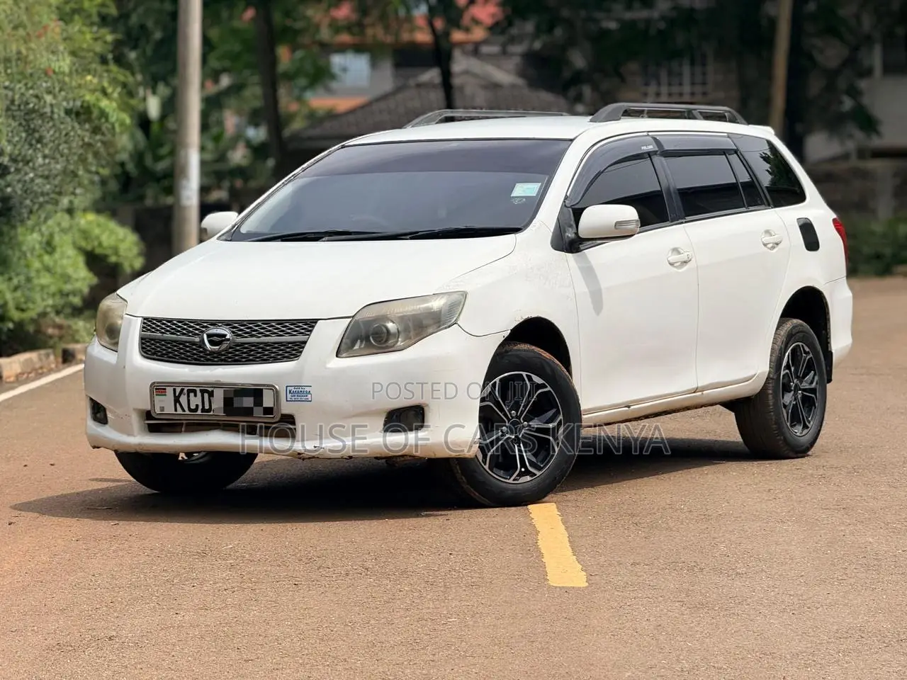 Toyota Corolla Fielder 2008 White