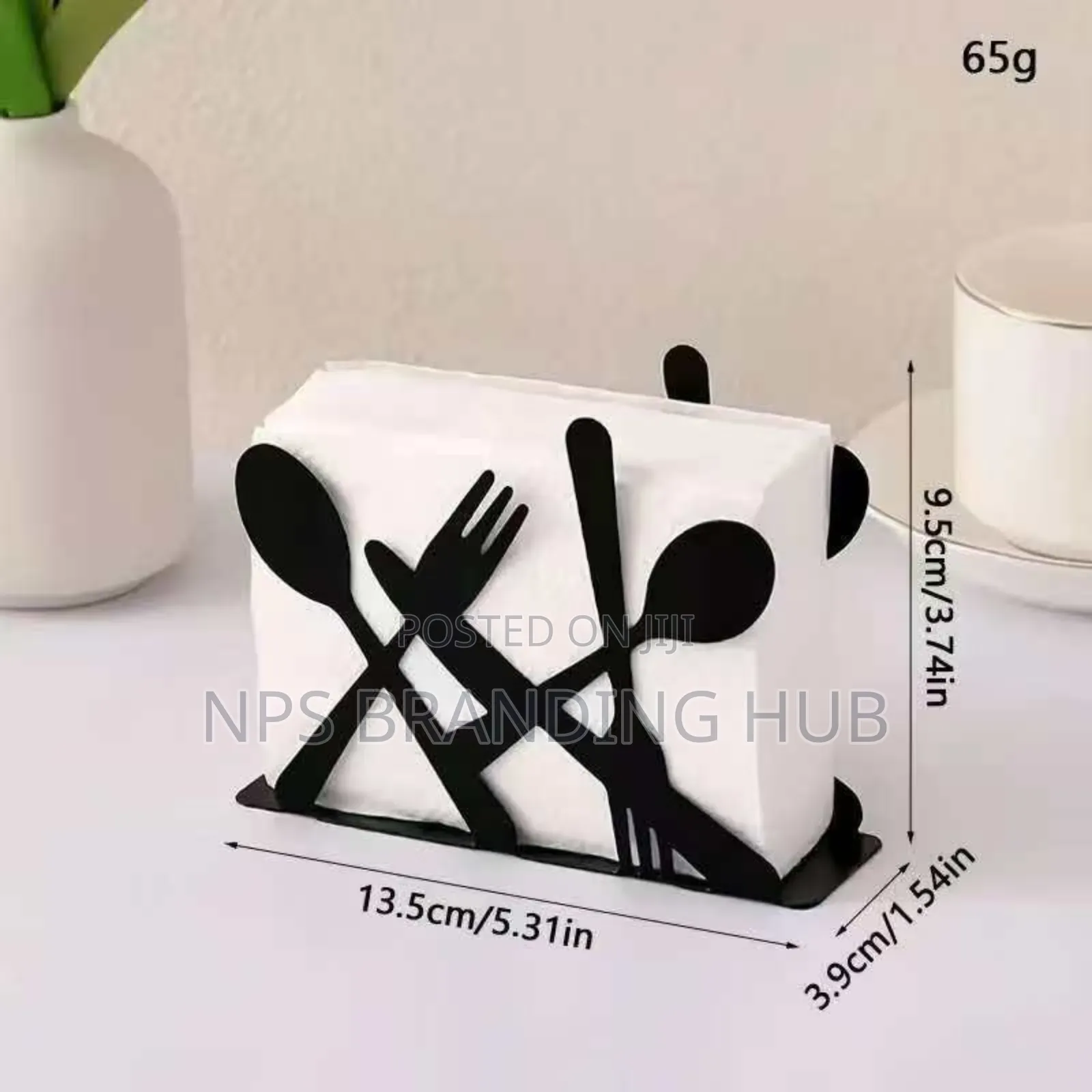 Metallic Serviette Holder Eh
