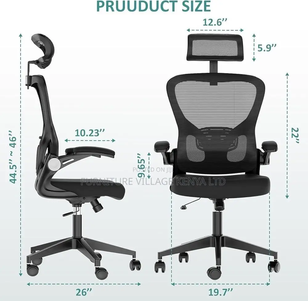 Office Chair; Ergonomic High Back Mesh Office Chair