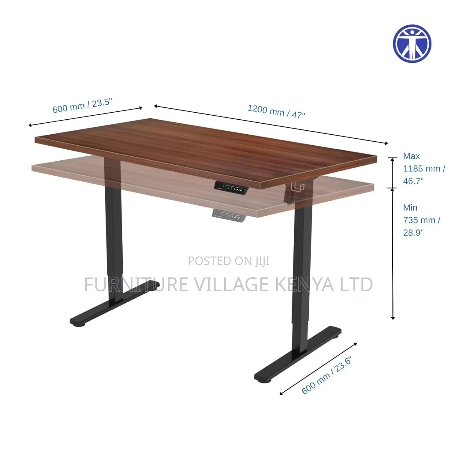 Office Desk; Height Adjustable Desk Electric Stand Up Desk