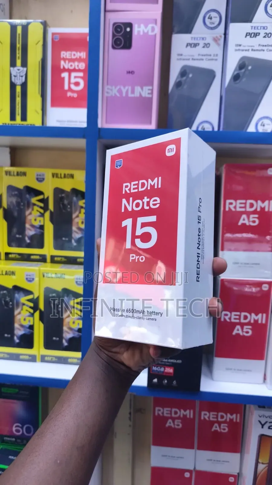 New Xiaomi Redmi Note 15 Pro 256 GB Black