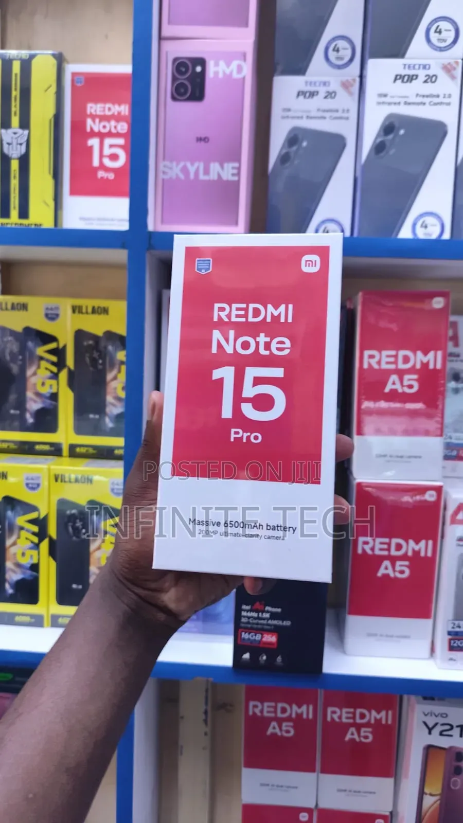 New Xiaomi Redmi Note 15 Pro 256 GB Black