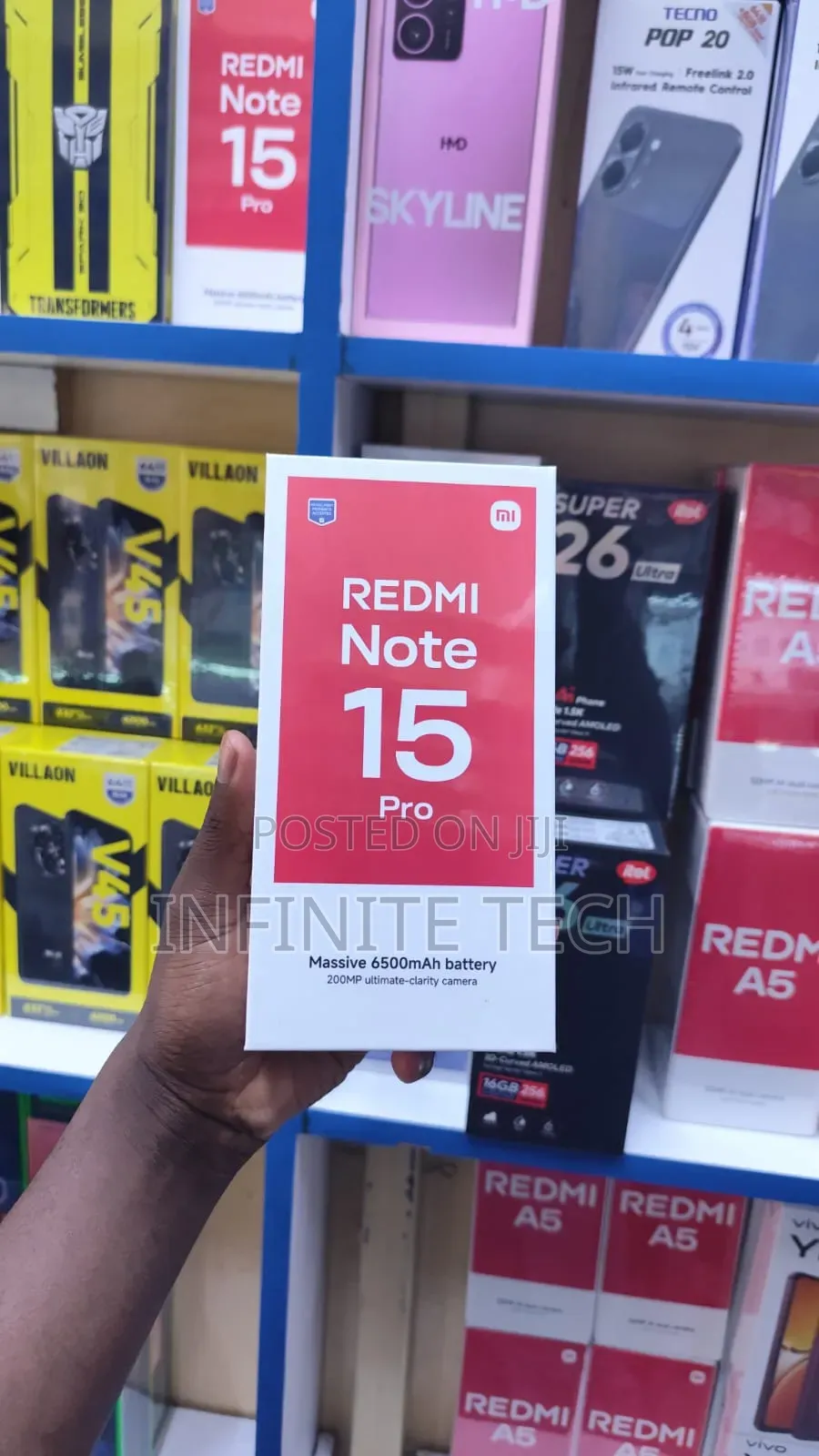 New Xiaomi Redmi Note 15 256 GB Black