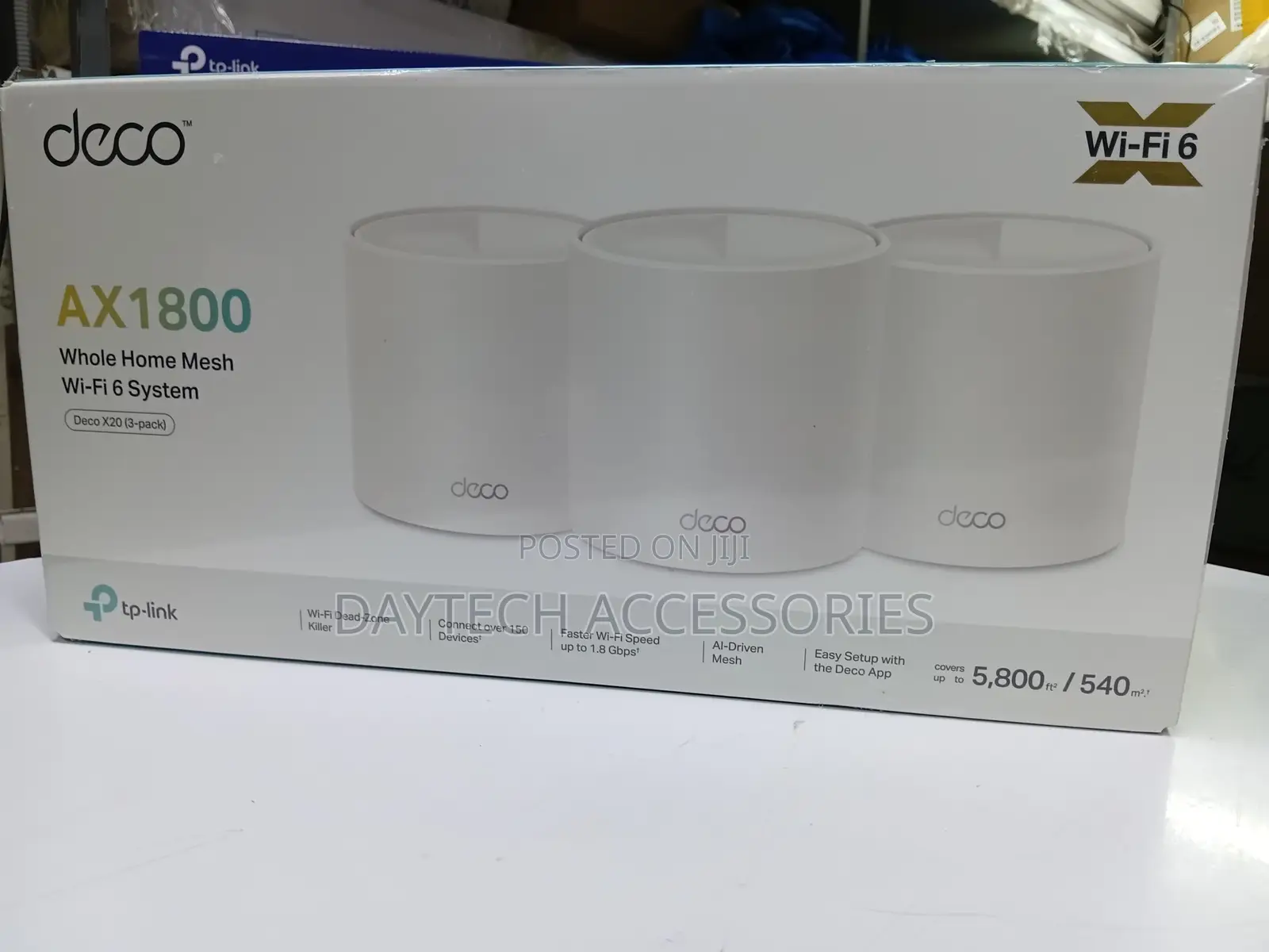 Tp-Link Deco X10 – Ax1500 Wi-Fi 6 Dual-Band Mesh System