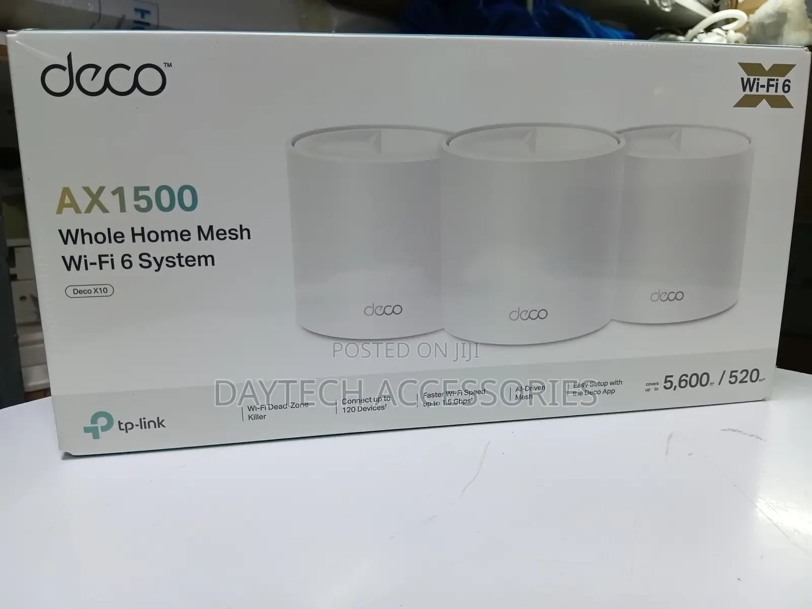 Tp-Link Deco X10 – Ax1500 Wi-Fi 6 Dual-Band Mesh System