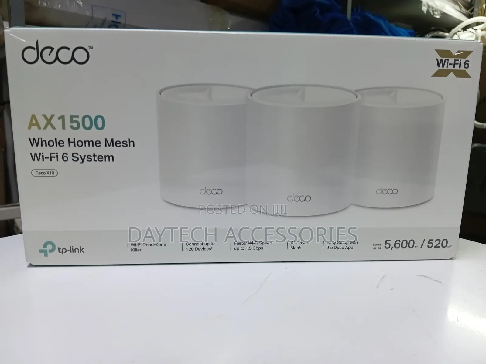 Tp-Link Deco X10 – Ax1500 Wi-Fi 6 Dual-Band Mesh System