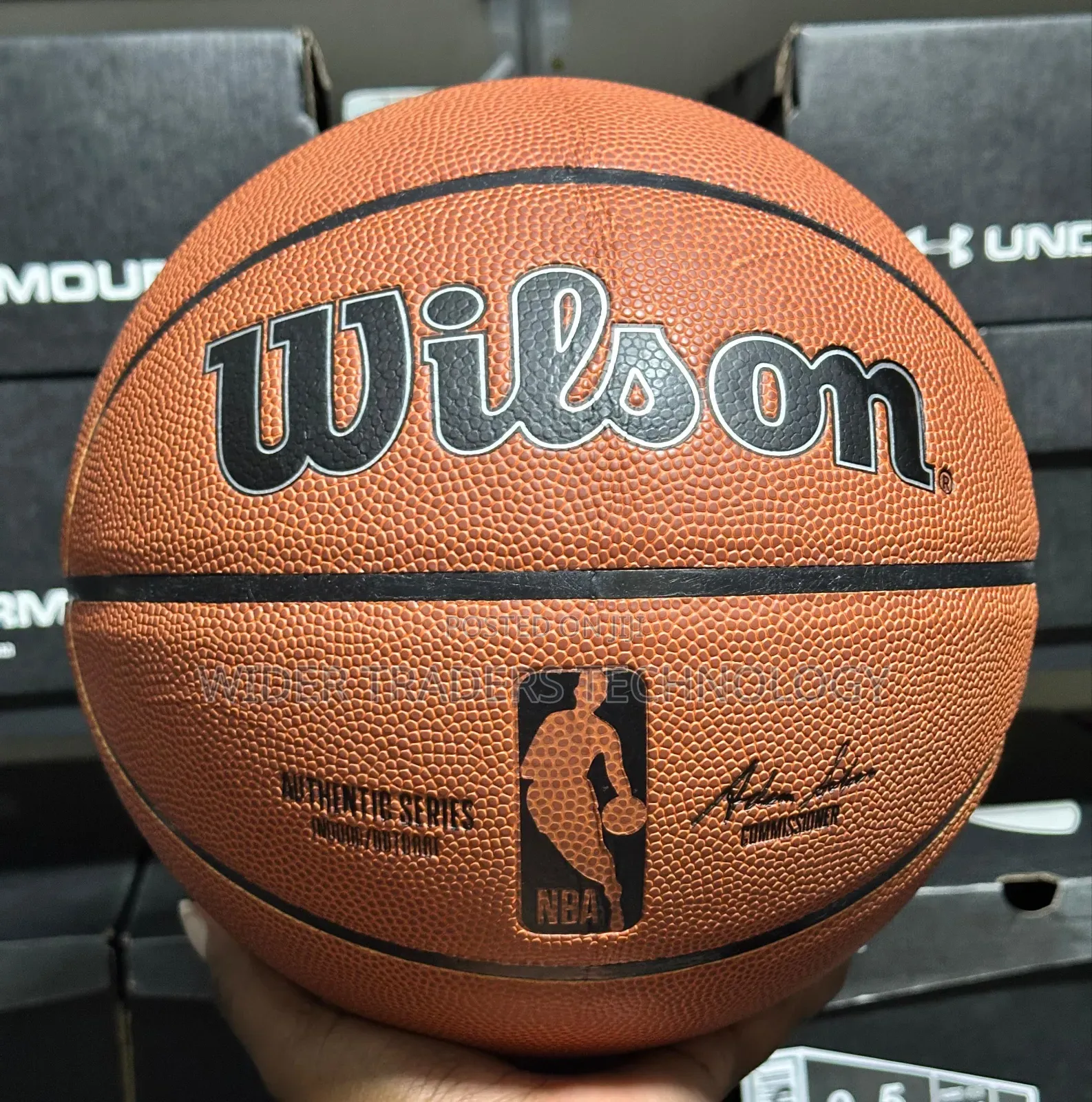 Wilson Authentic Series Nba Basketball Pro-Level Basketball Size 7