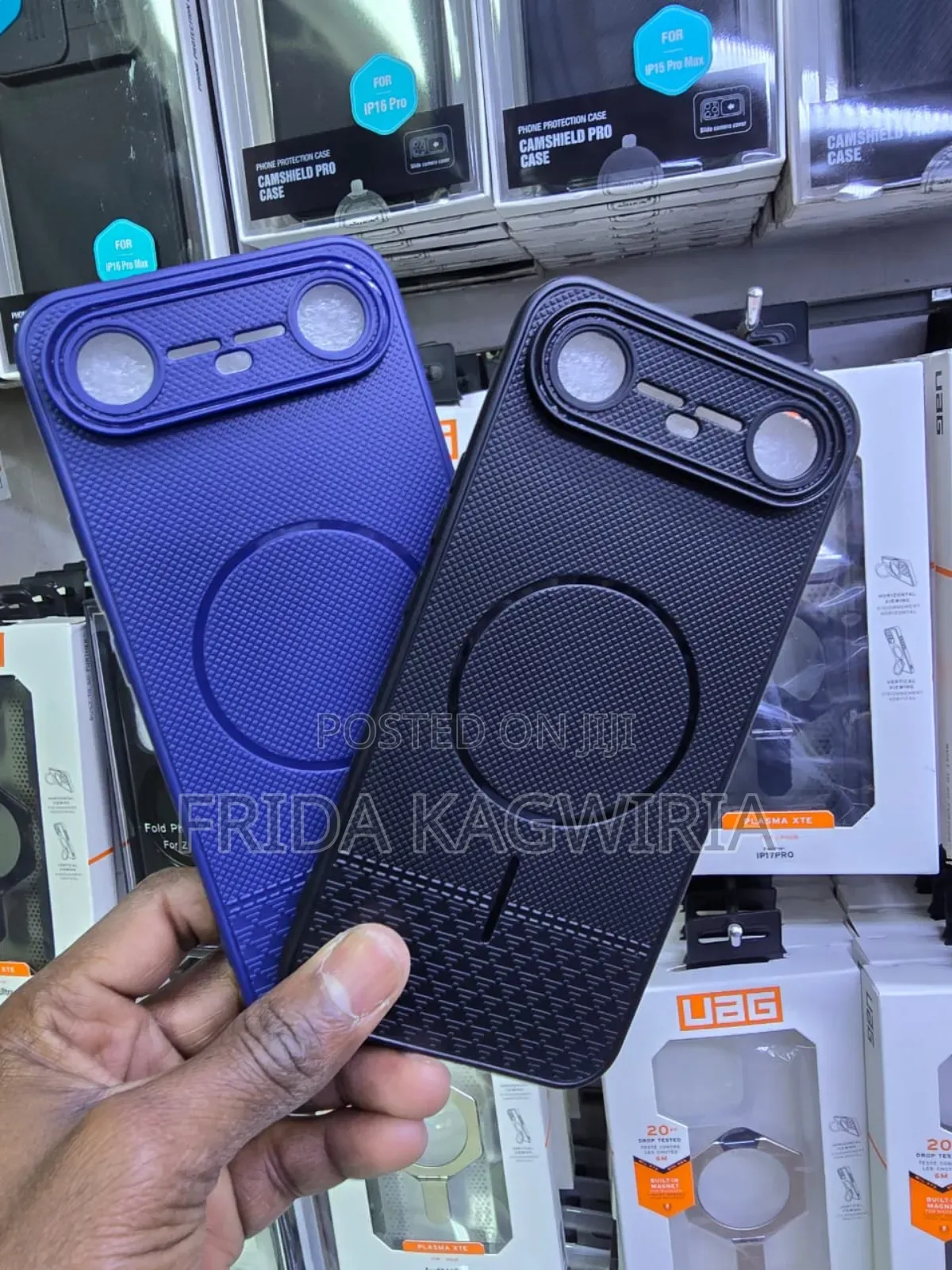 Tecno Spark Slim Silicone Back Cover With Magnetic Wireless Charging