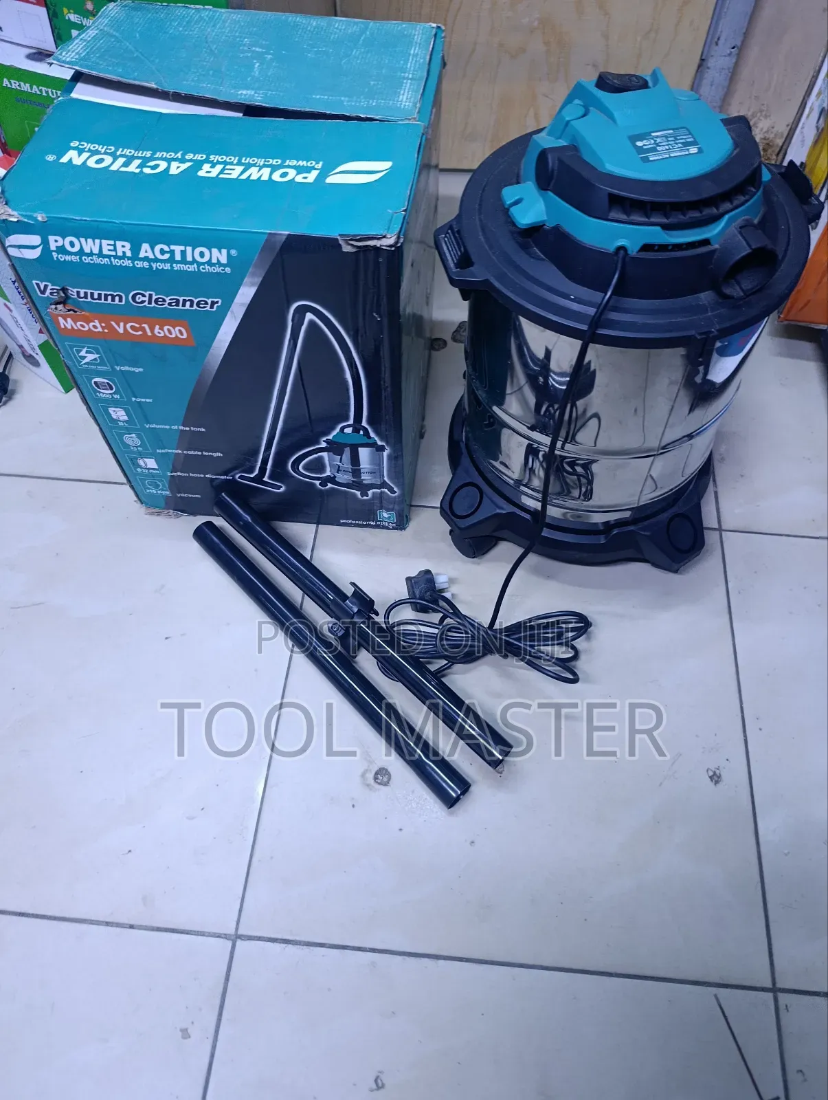 20l Power Action Vacuum Cleaner/ Quality 20l Vacuum Cleaner