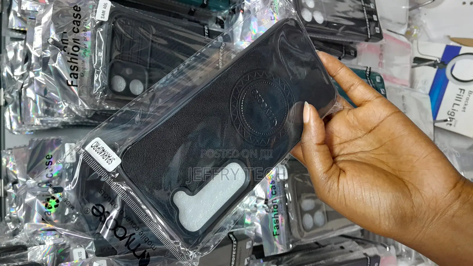 Miolr Tecno Spark 40 Pro Silicone Plus Leather Magsafe Back Case