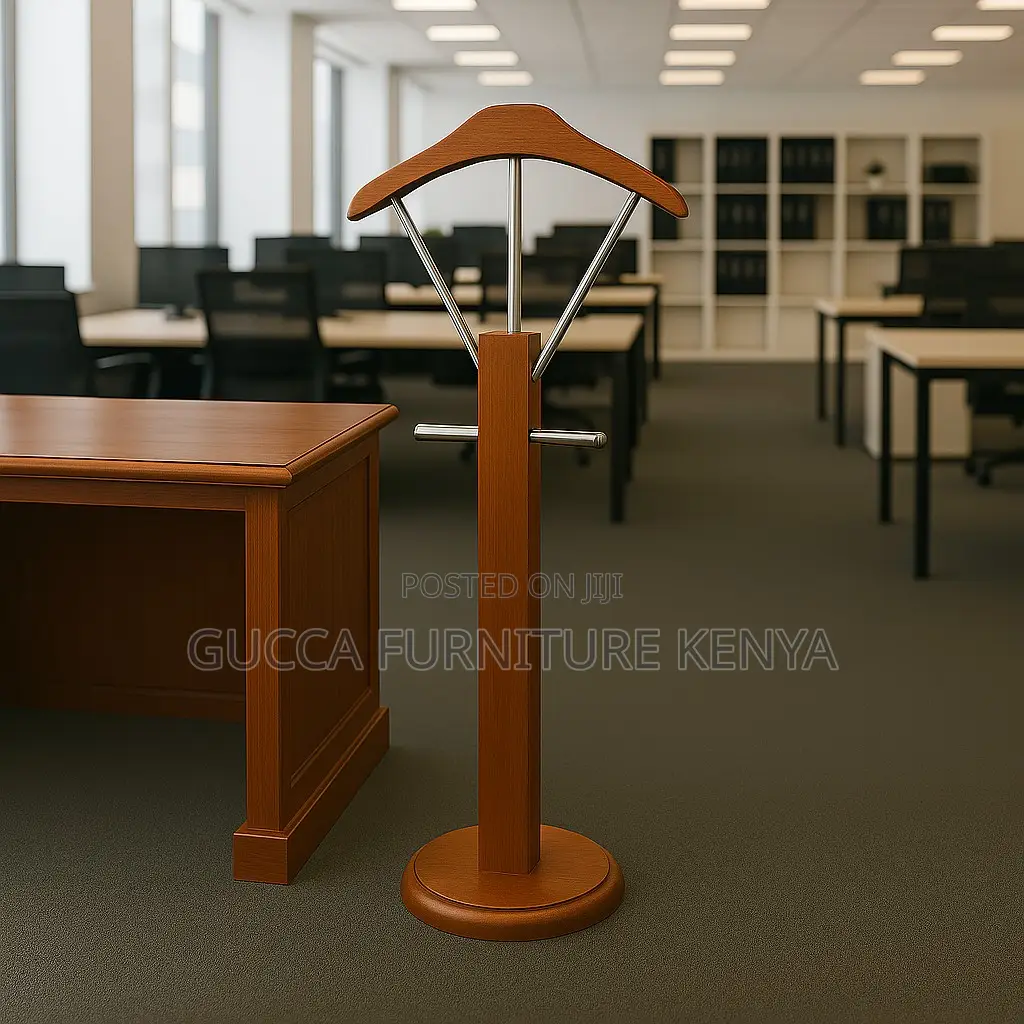 Mahogany Executive Office Coat Hanger
