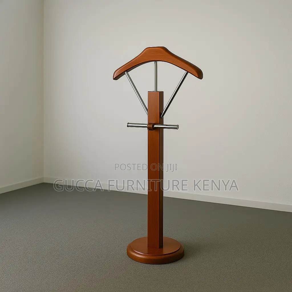 Mahogany Executive Office Coat Hanger