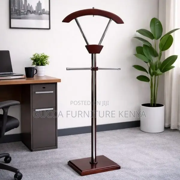 Mahogany Executive Office Coat Hanger