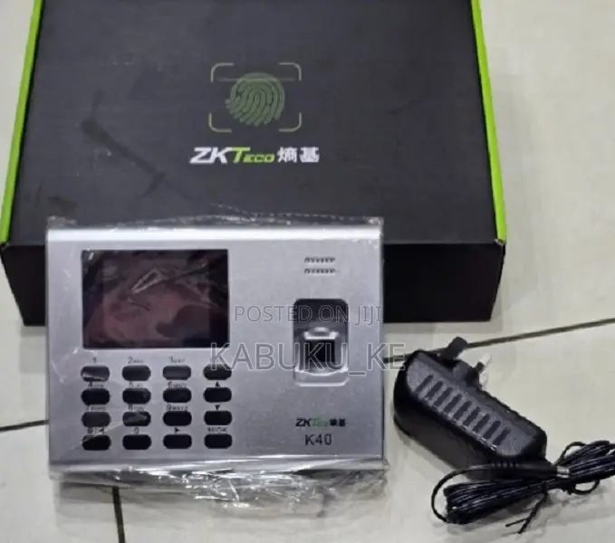 K40 Zk-teco Biometric Time Attendance System With Fingerprint