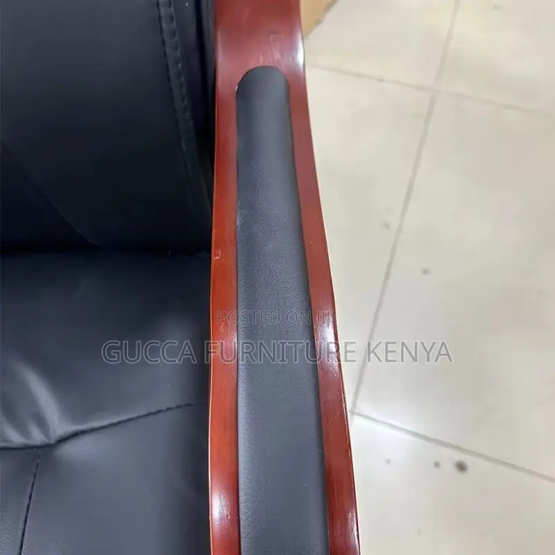 Executive Leather High-back Bliss Office Seat
