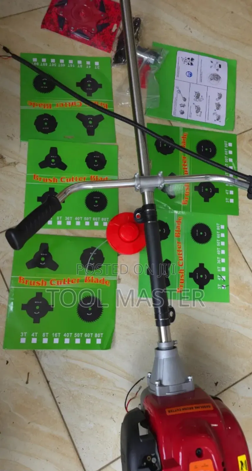 4 Stroke Brush Cutter / Quality 8 Blades Brush Cutter