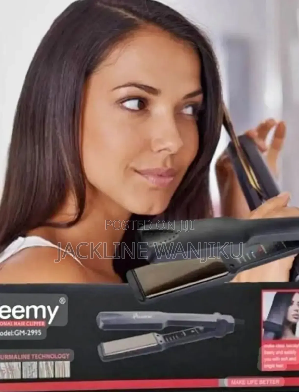 Professional Hair , Straightener Flat Iron Straight