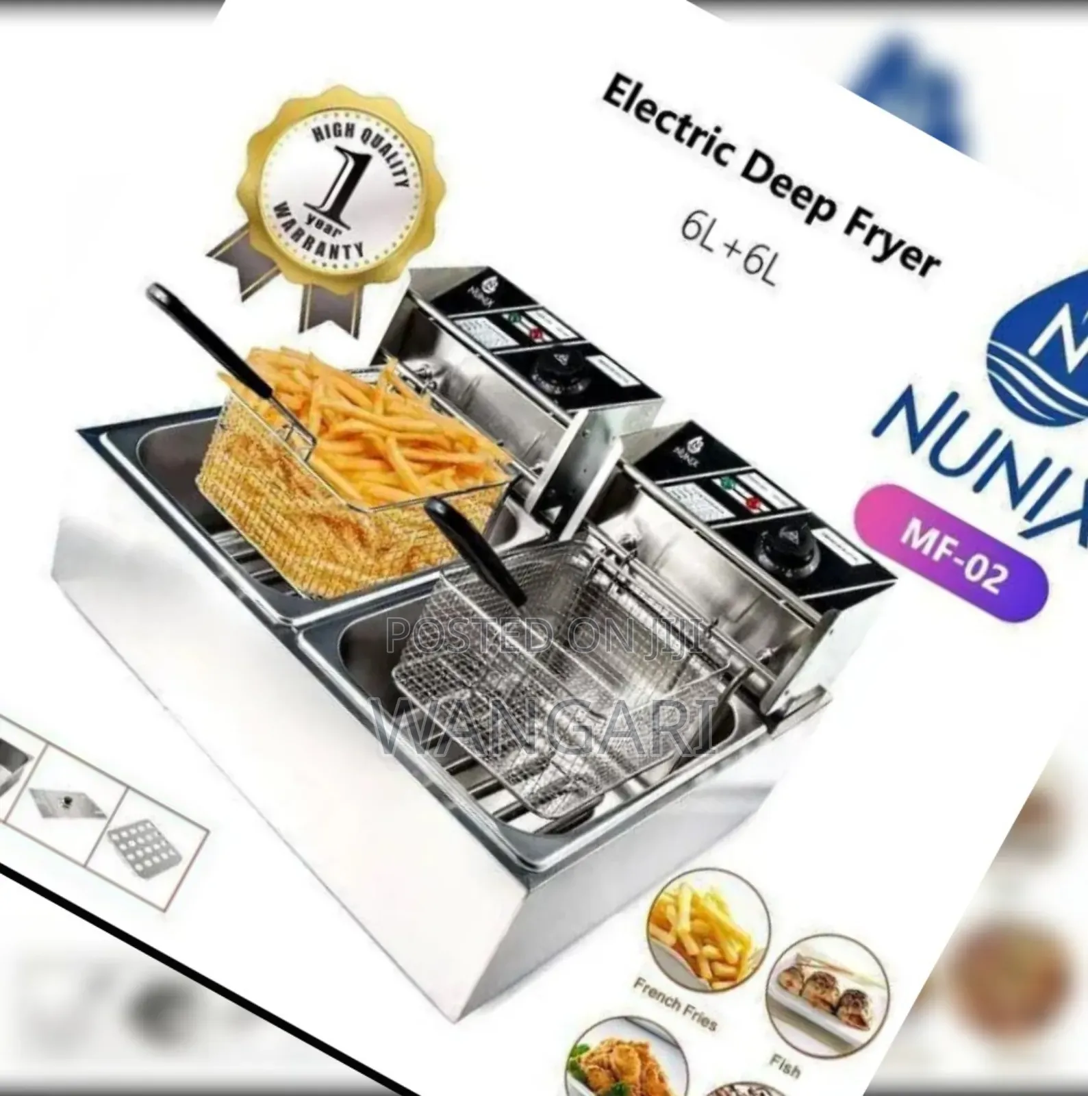 Now Available Nunix Double Frier at the Shop