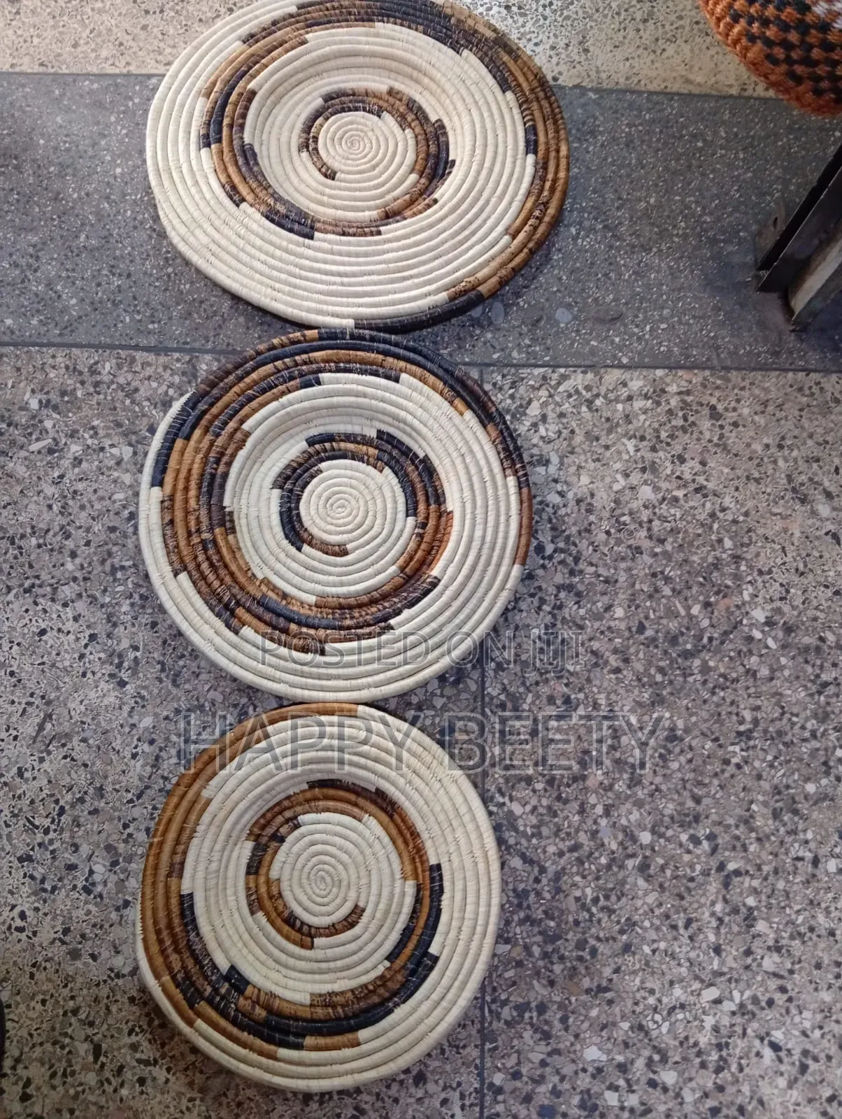 African Sisal Basket Wall Decor