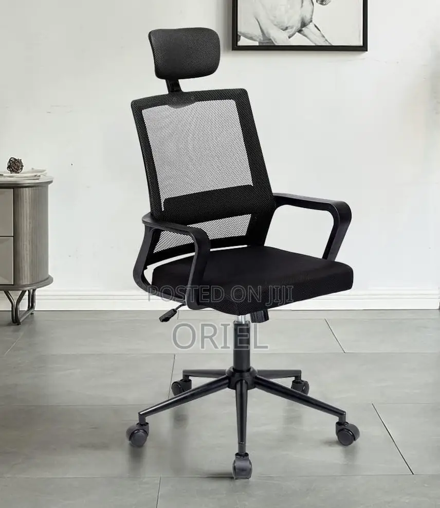 Office Chair : High-Back Swivel Office Mesh Chair