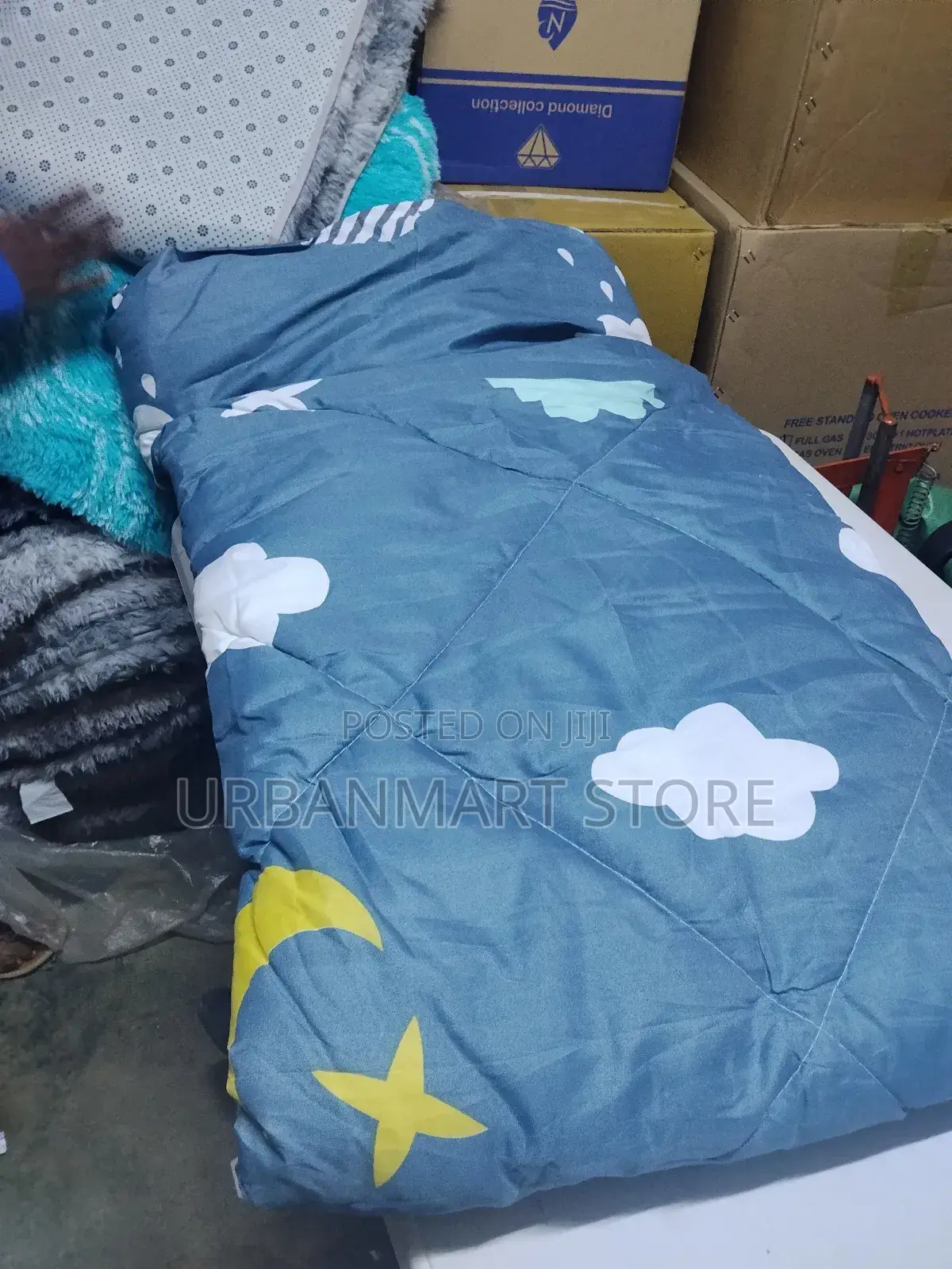 Unbinded Floral 5×6 Duvet Set – 4pcs Complete Bedding