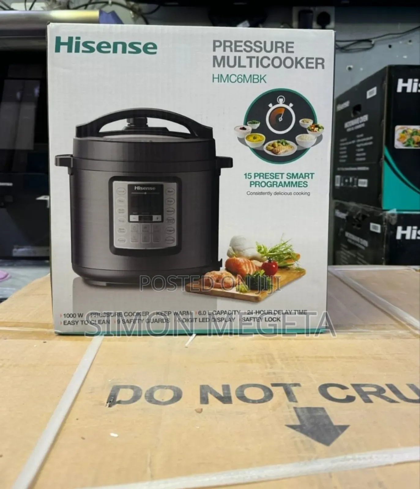 Hisense Pressure Cooker 6 Liters 6-in-1 Multi Cooker