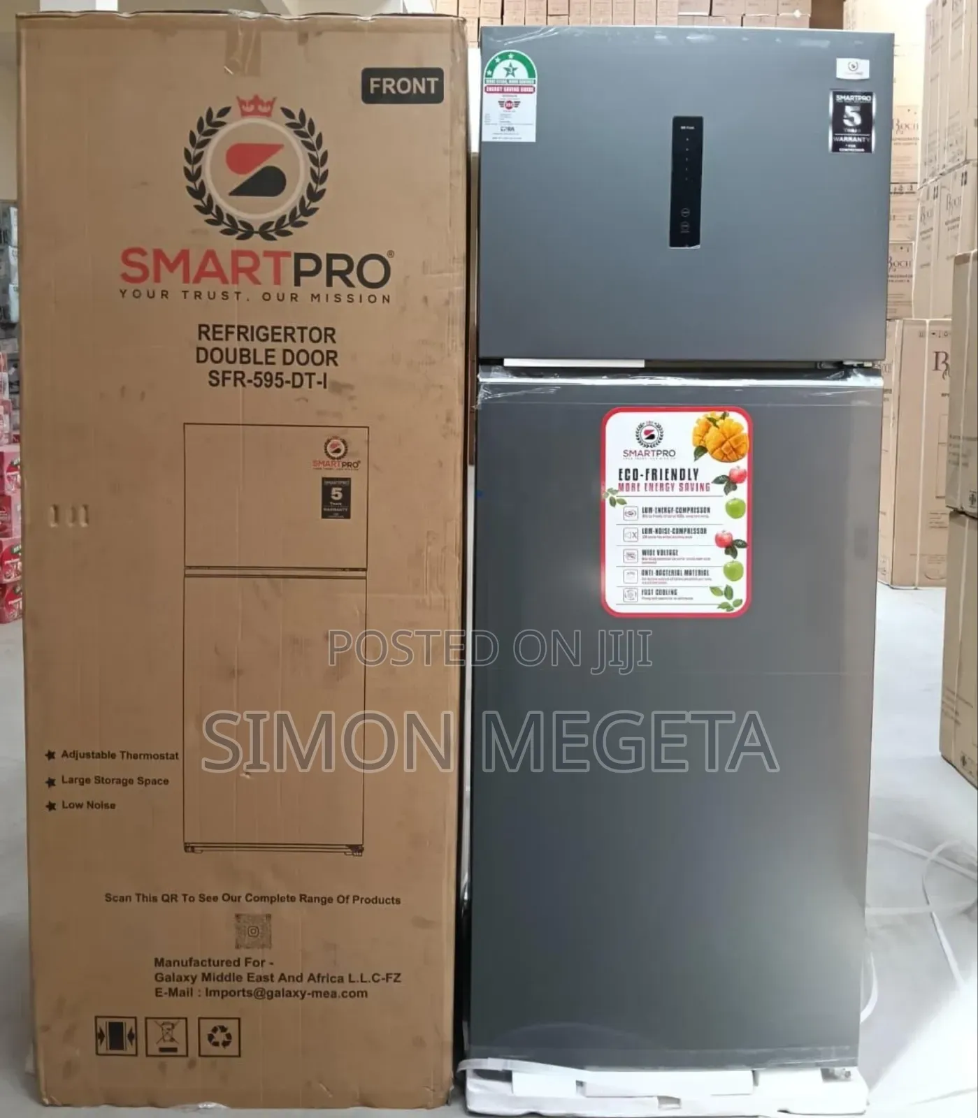 Smart Pro Sfr 595 Dt-i 2 Door No Frost [ 464 Litres ]-