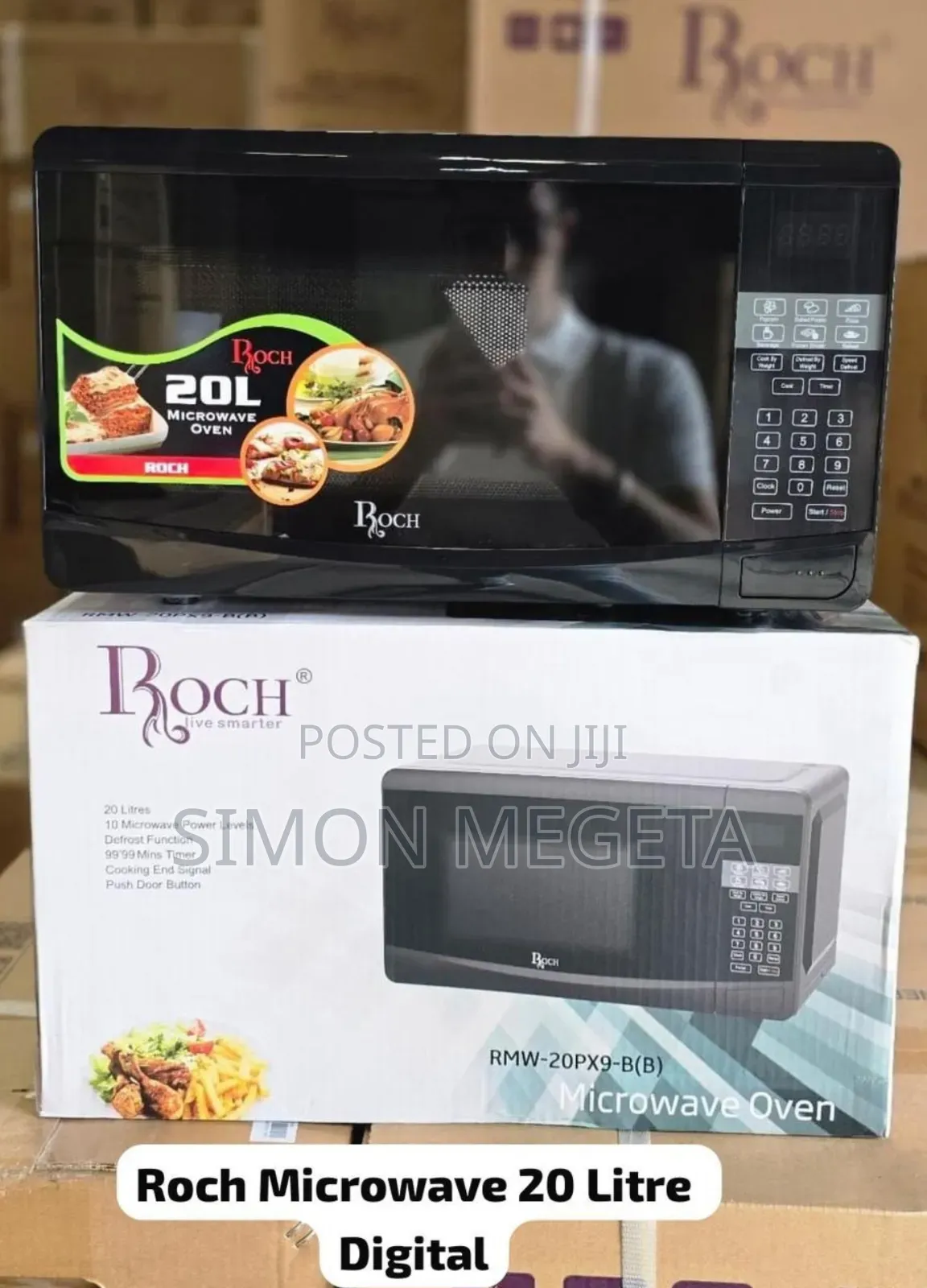 20 Litres Digital Roch Microwave