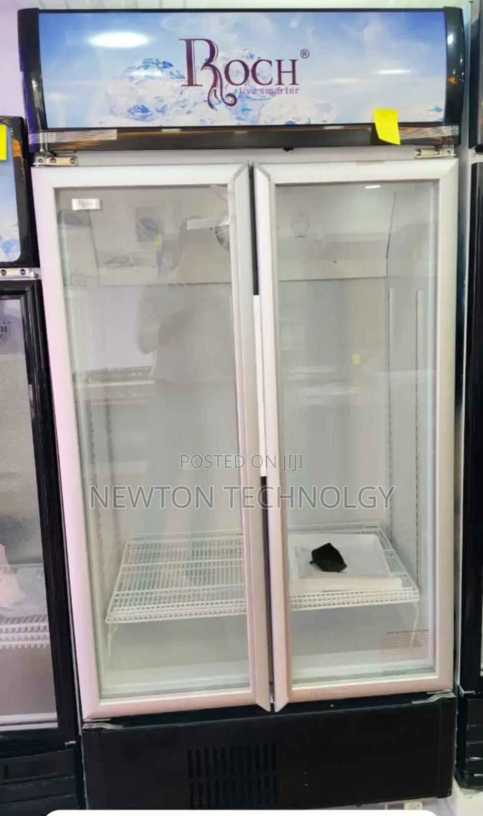 505 Litres Roch Vertical Showcase Model RSF-680-O