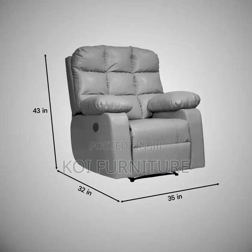 Office Sofa; Singular Grey Office Sofa Set
