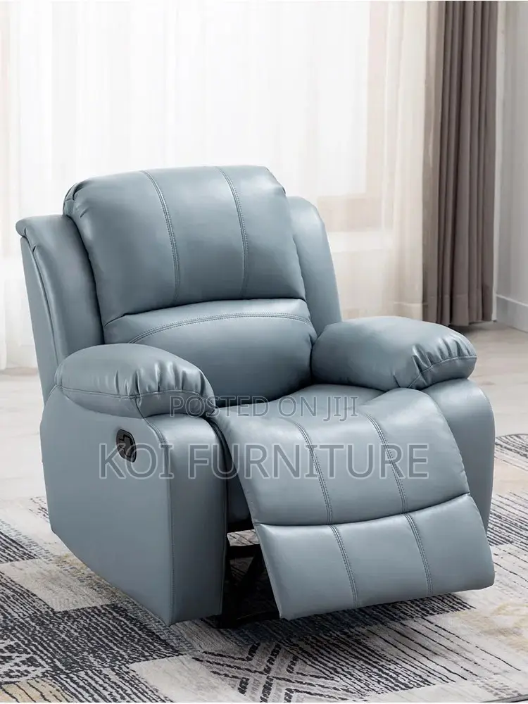 Office Sofa; Singular Grey Office Sofa Set
