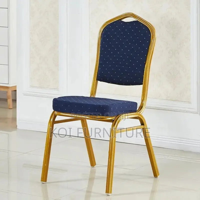 Office Chairs; Blue Stackable Events Office Chair