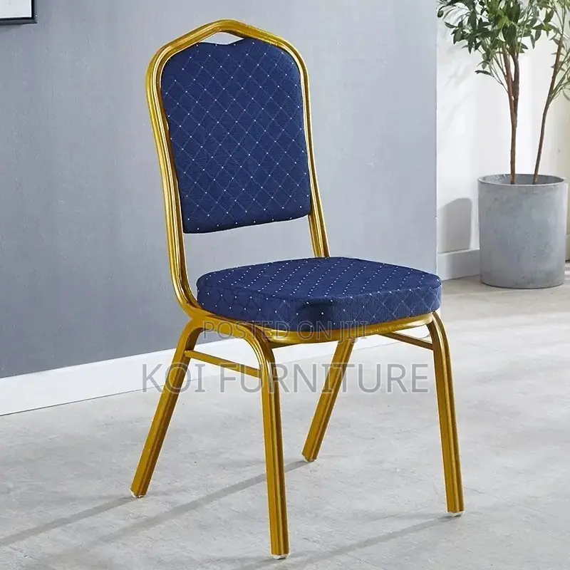 Office Chairs; Blue Stackable Events Office Chair