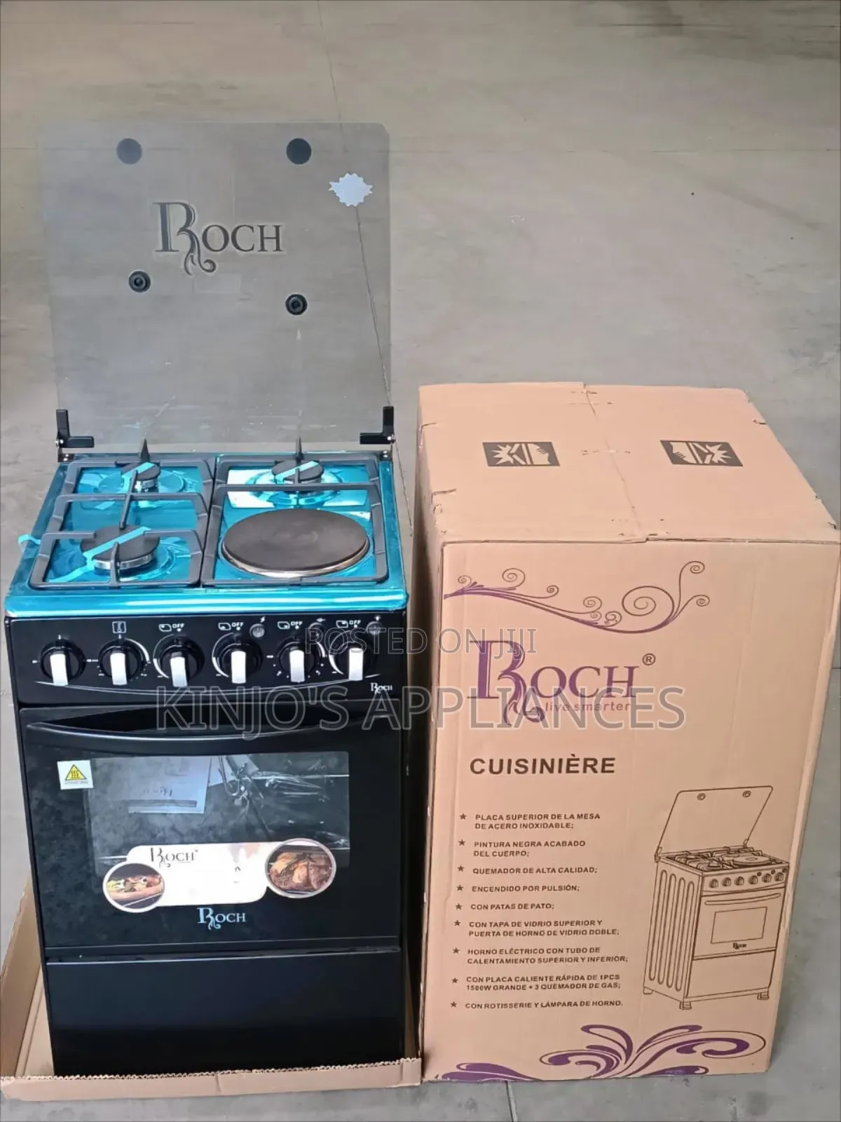 Roch 3+1 Standing Cooker 50by55