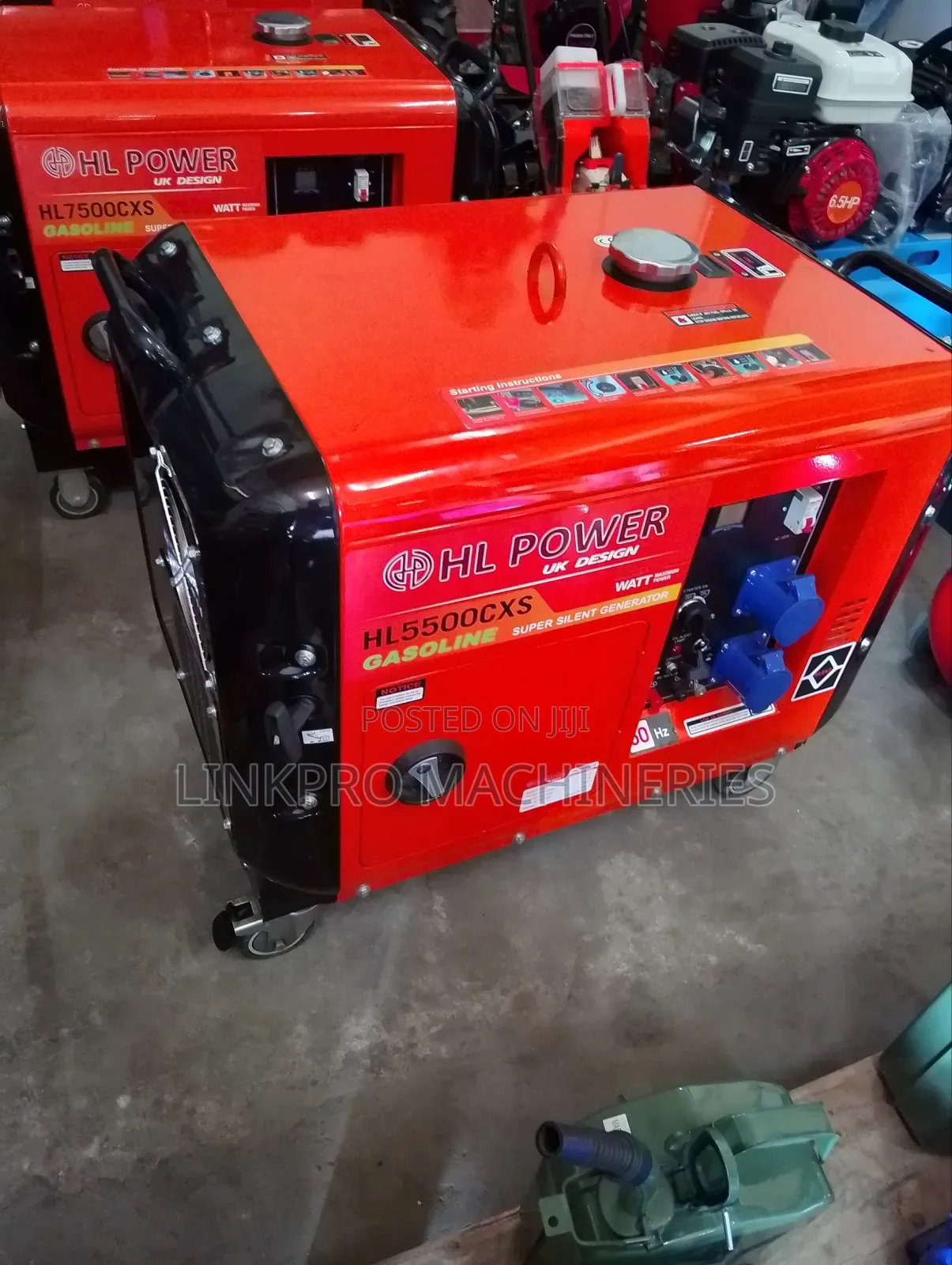 Hl5500 Petrol Super Silent Generator