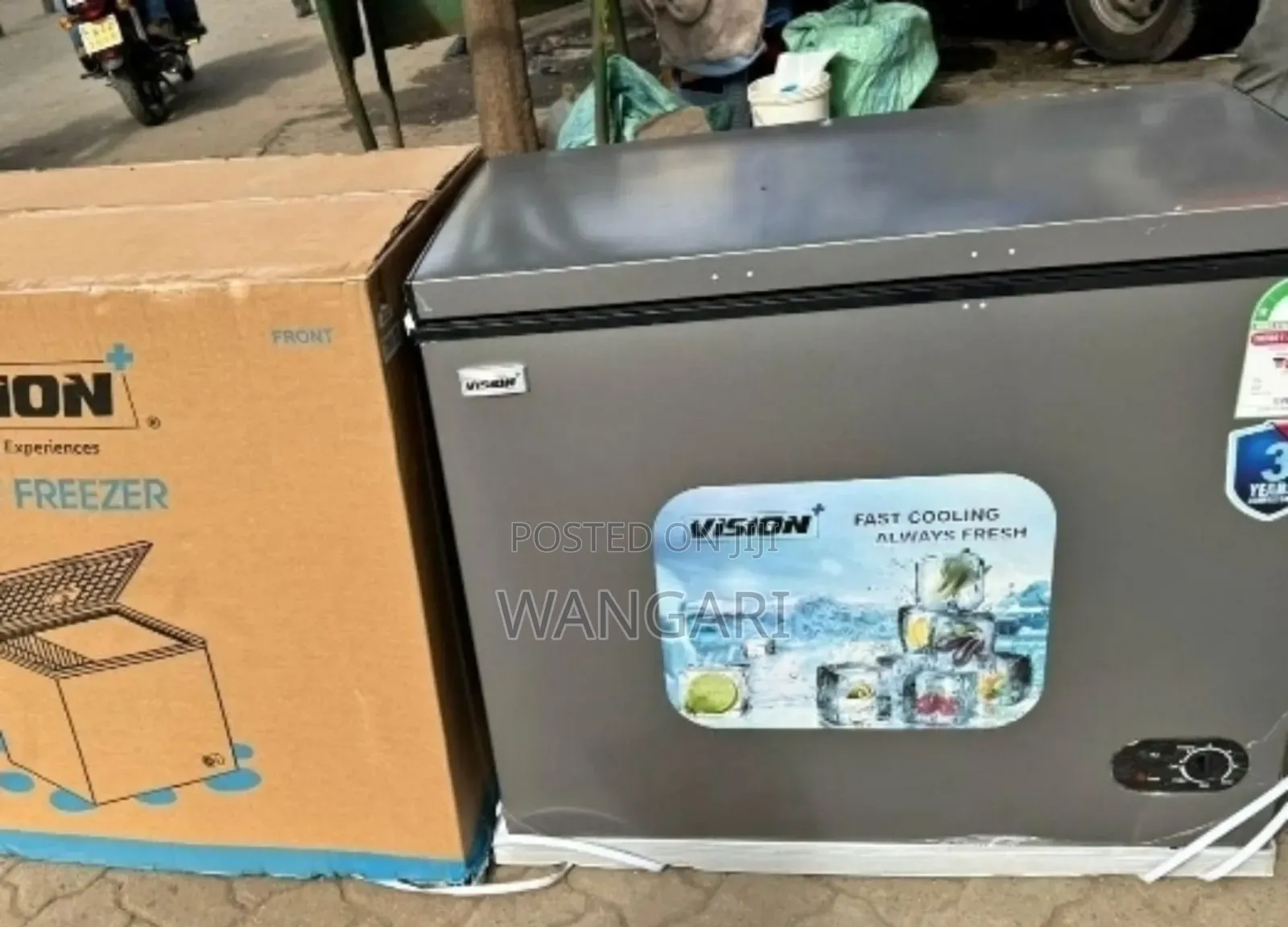 Defrosting 300 Litres Vision Chest Freezer