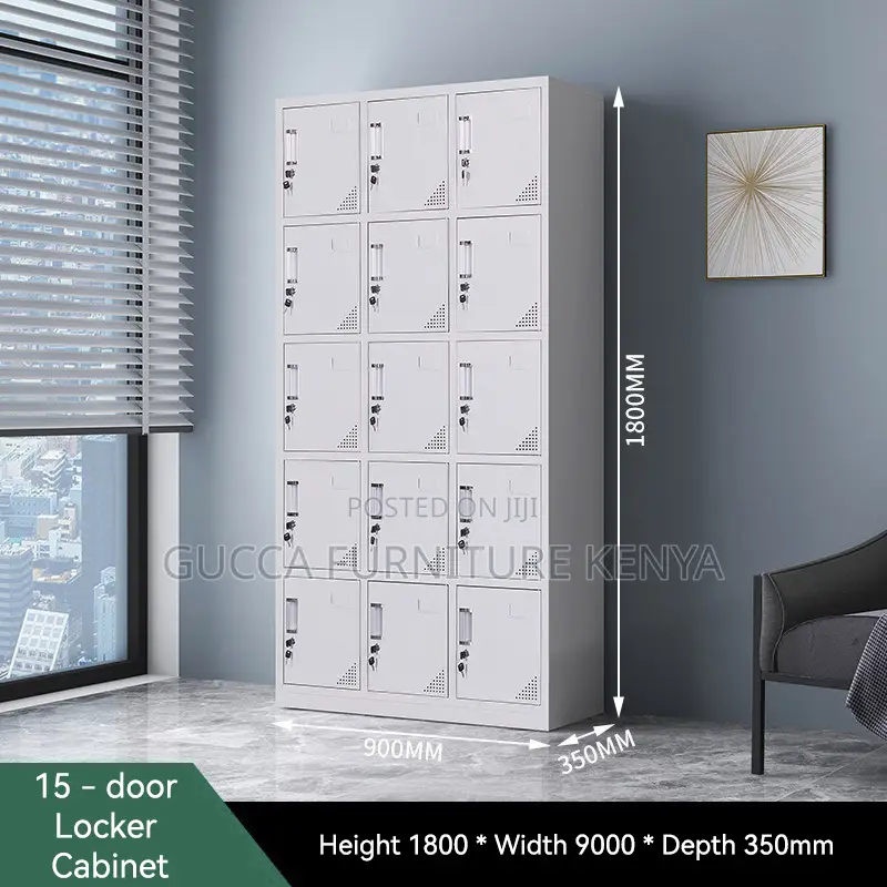 15-door Steel Office Filling Locker Cabinet