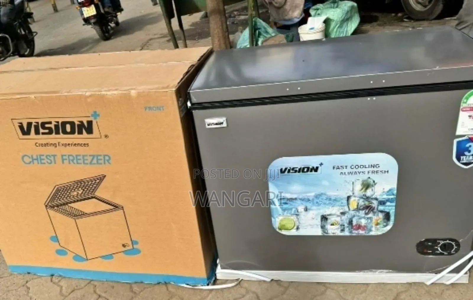 New Model 300 Litres Vision Chest Freezer