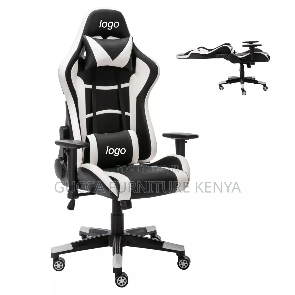 Adjustable Reclining Leather Gaming Chair
