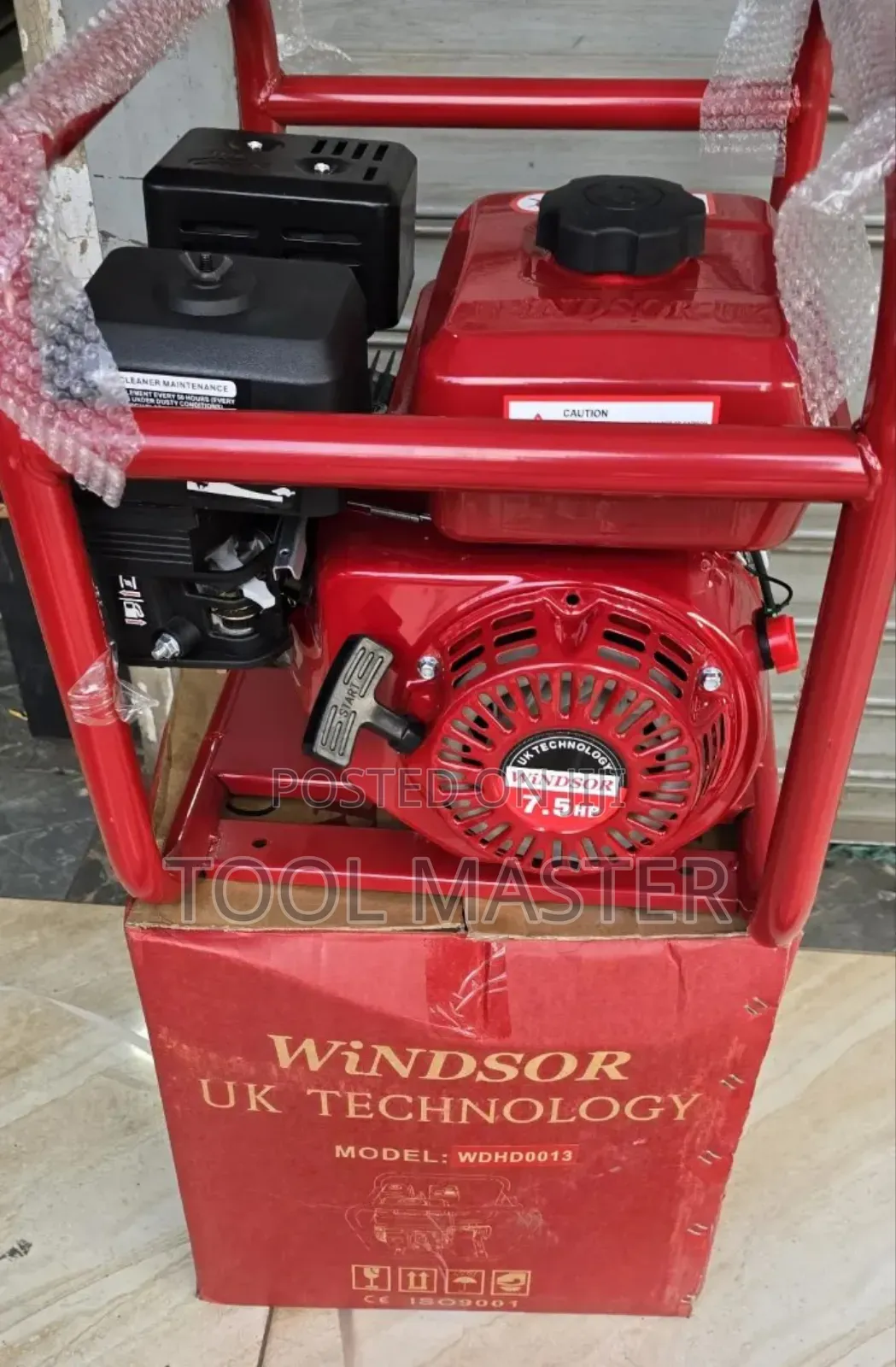 Windsor Concrete Vibrator/7.5hp Windsor Petrol Engine Concretevibrator
