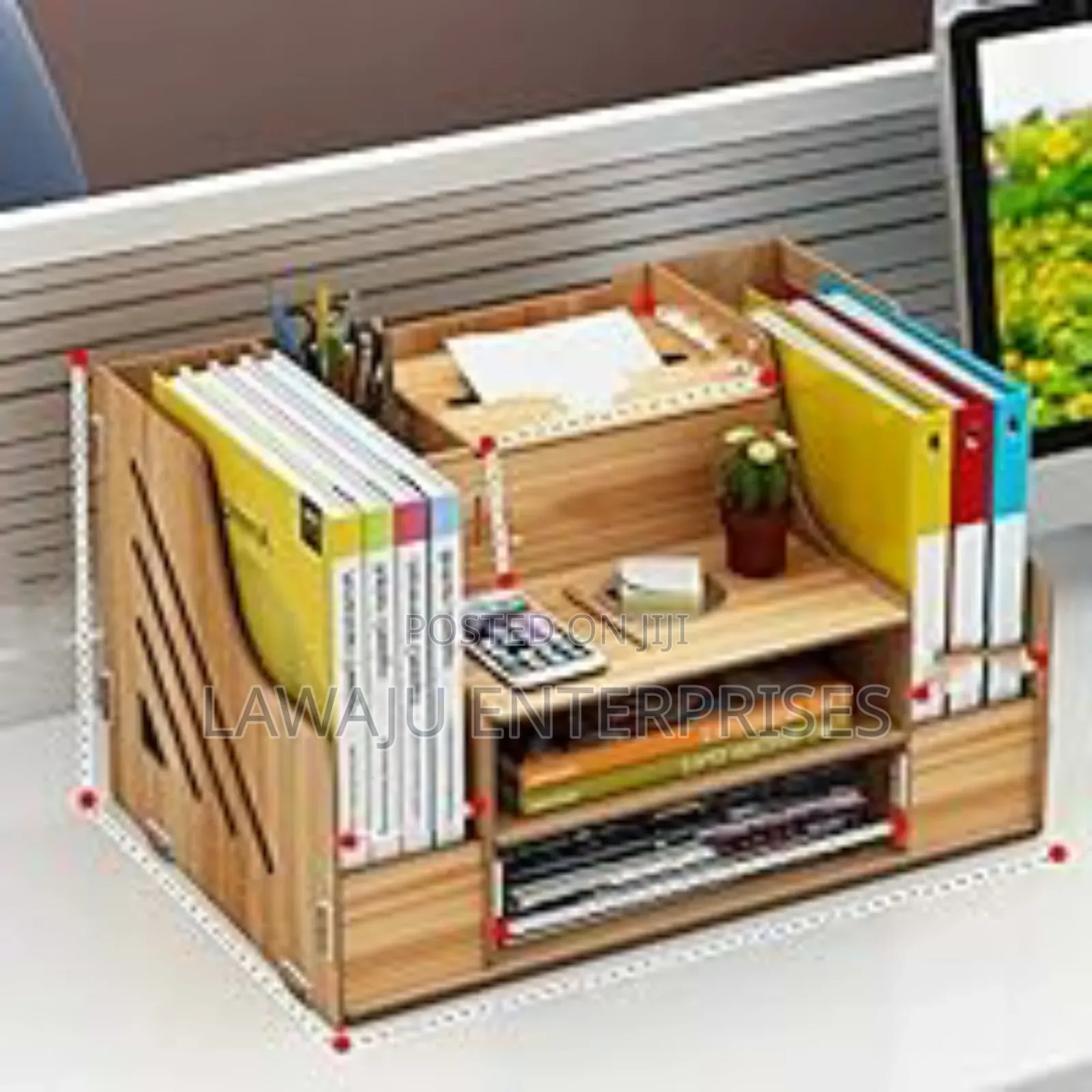 Bamboo Desk Organizer