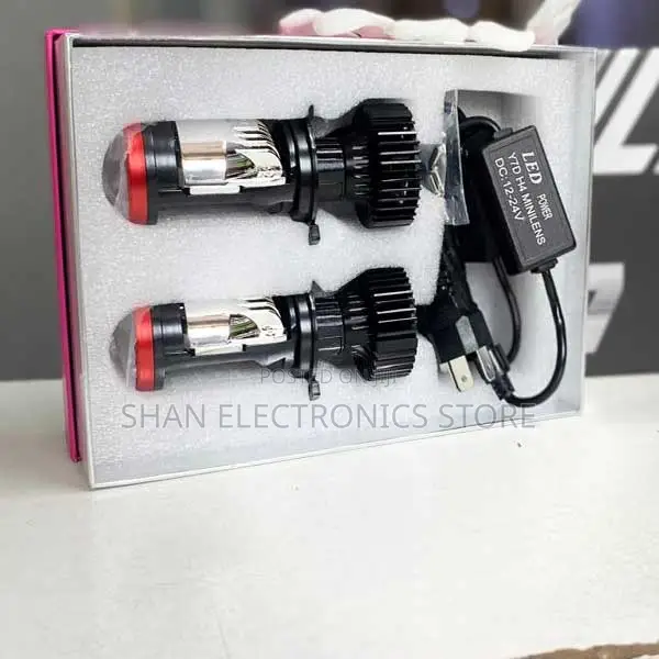 Hi-Lo Beam H4 Mini Projector Lens Car Led Headlamp Bulb