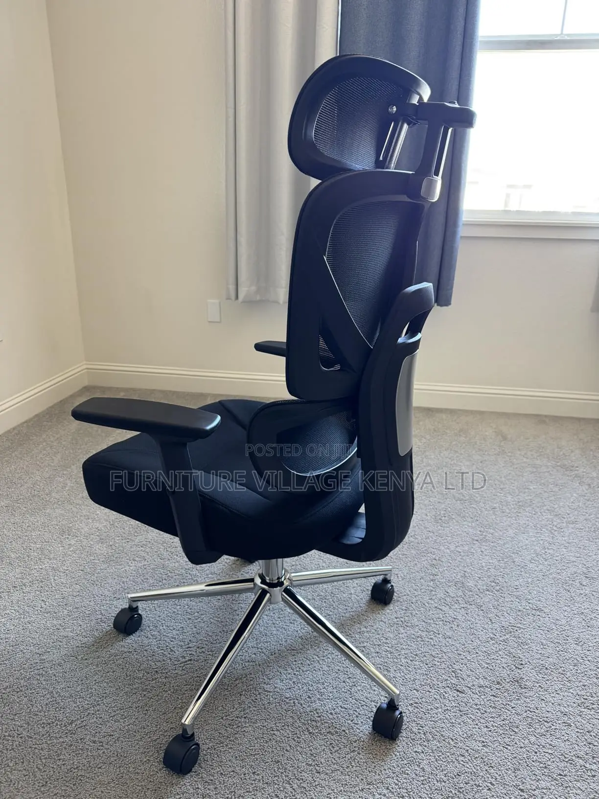 Office Chairs: High-back Executive Orthopedic Seats