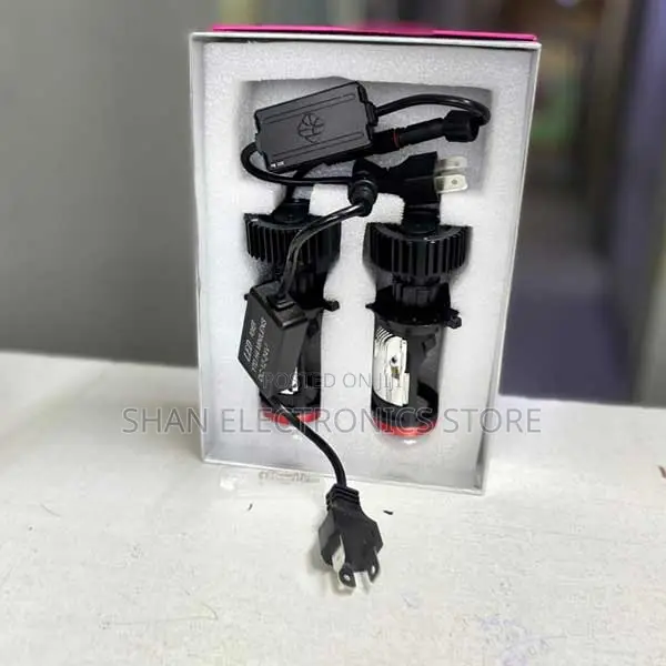 First Class 2x Y7 H4 9003 Super White Mini Led Projector Bulbs