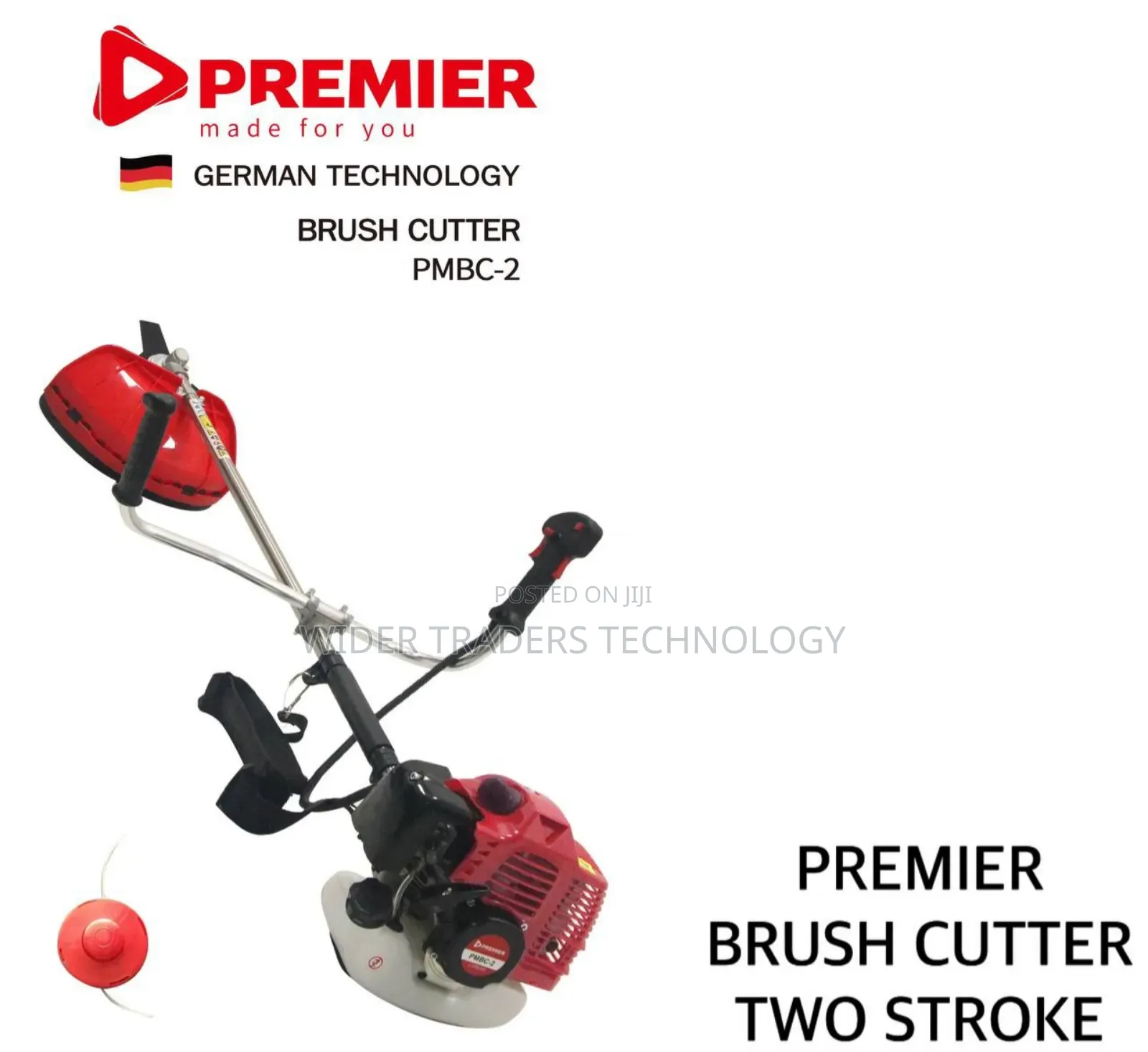 Premier Brush Cutter PMBC-2 Is a 2-Stroke Gasoline-Powered