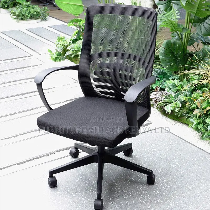 Office Chair; Ergonomic Mid-back Office Chair