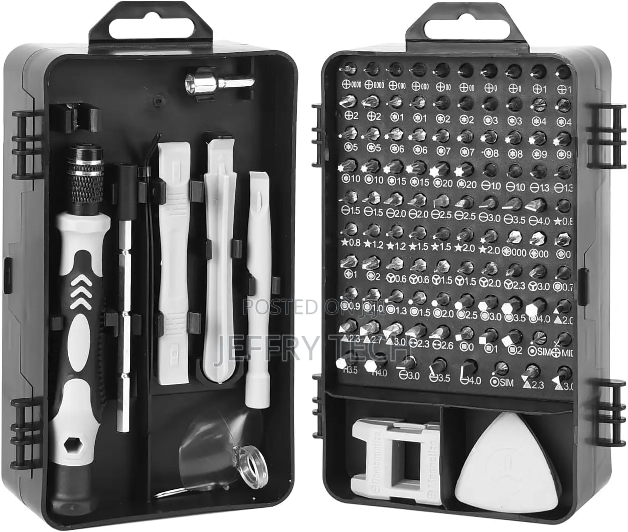 115 in 1 Precision Screwdriver Set Repair Tools Kit With Magnetic Dri.